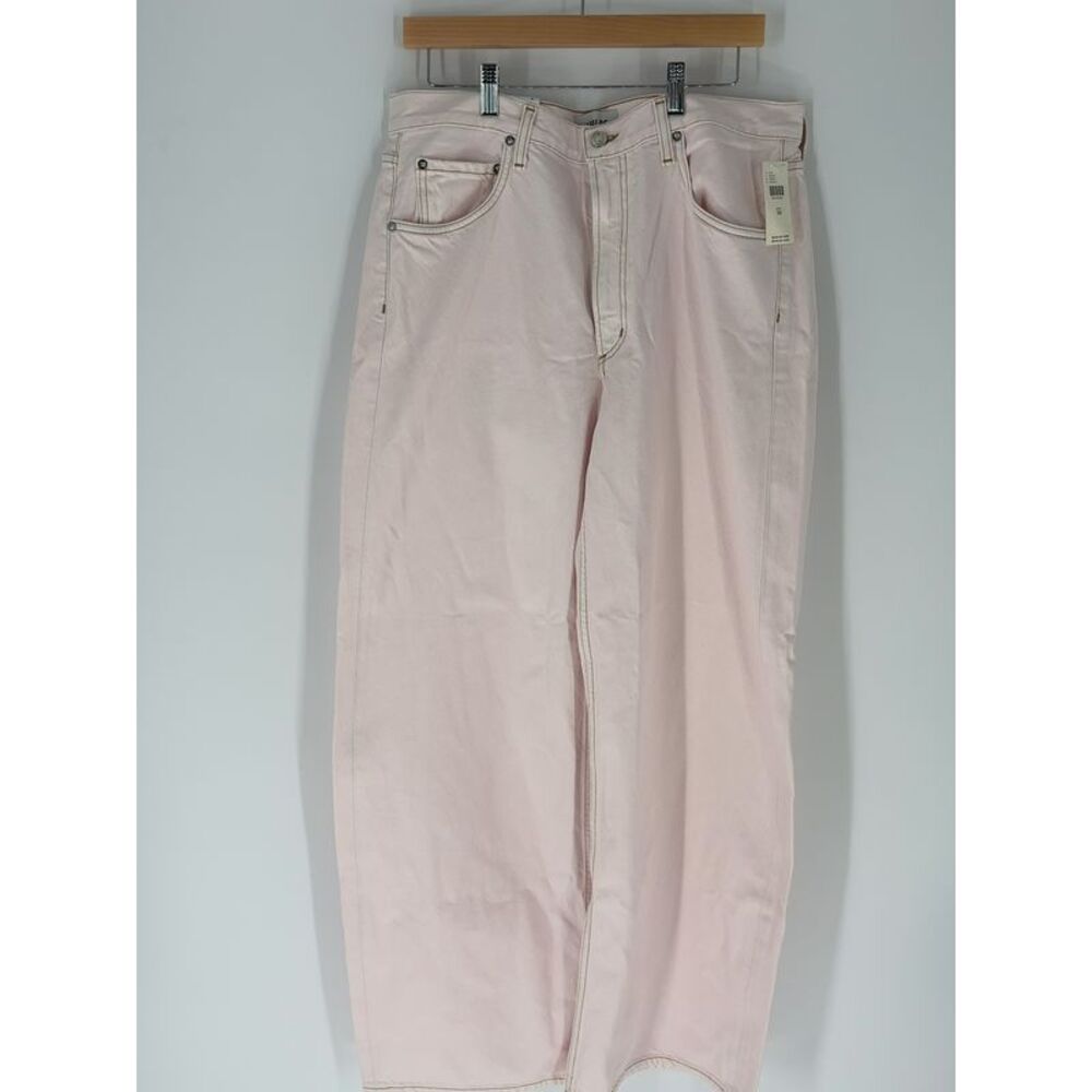 Agolde Low-Curve High-Rise Tapered Jeans